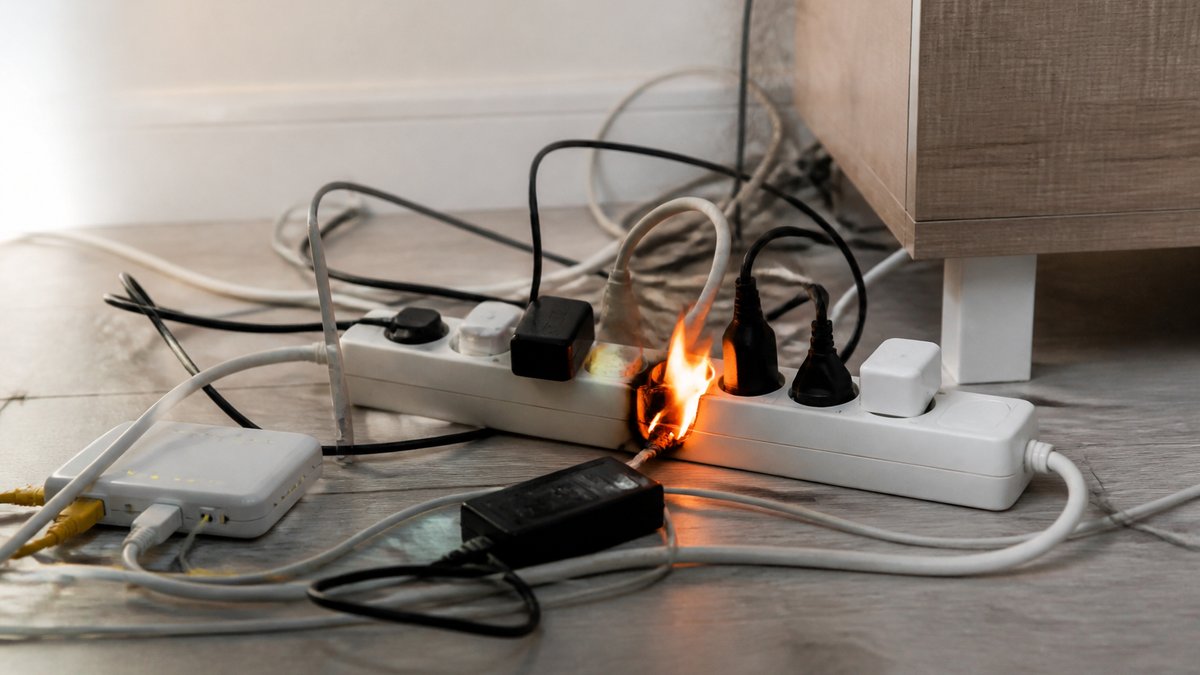 Risque incendie électrique : quelles erreurs éviter avec les multiprises et rallonges ?