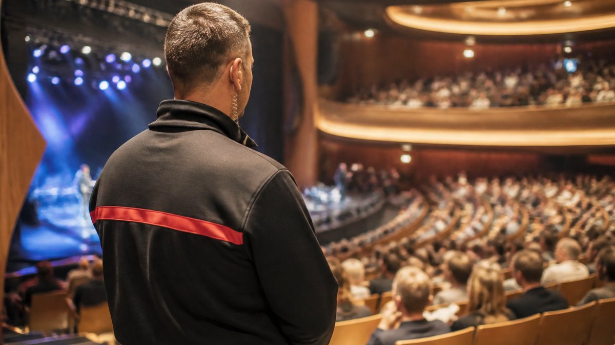 SSIAP salle spectacle : quel agent de sécurité selon la capacité d&rsquo;accueil ?