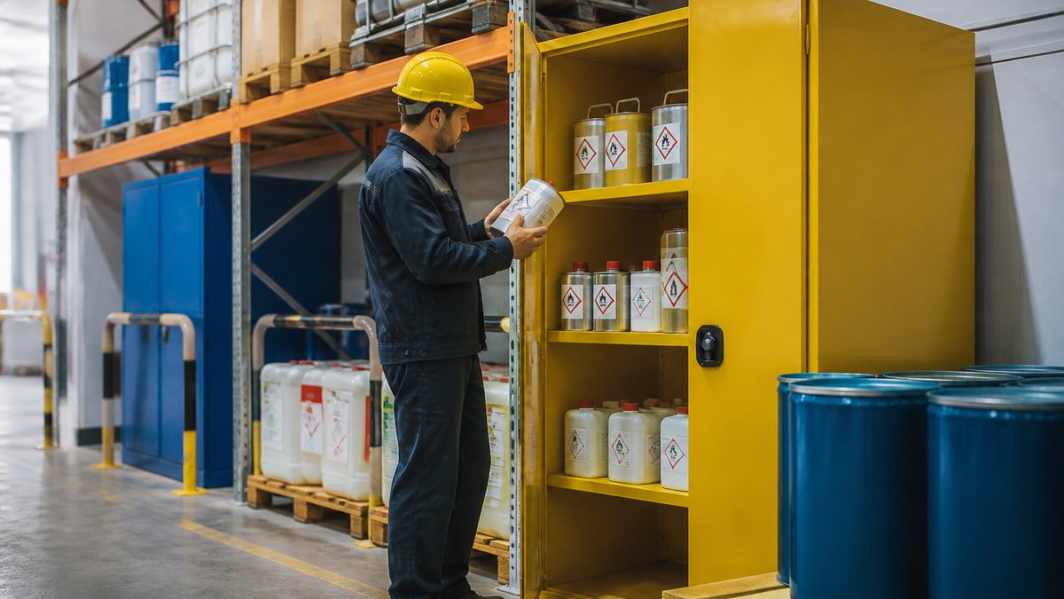 Stockage des produits inflammables : quelles règles d’organisation appliquer dans un local professionnel ?